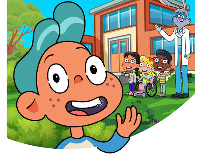 Baxter Meets a Visitor Story Book 