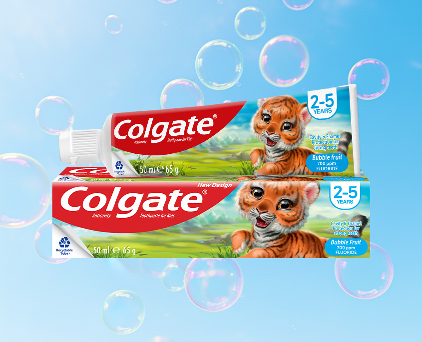 Colgate® Kid’s Bubble Fruit Toothpaste 2-5 Yrs